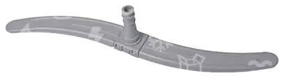 rameno rozstřikovací myčky BOSCH / SIEMENS, spodní (00448806)